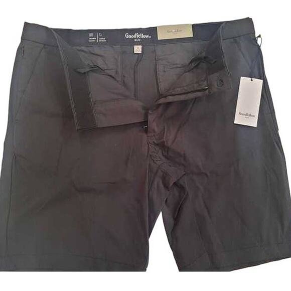 Men's 9" Inseam Tech Shorts, Size 38, Ebony - Goodfellow & Co - Picture 2 of 4